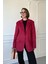 Blazer Süet Ceket- Bordo 1