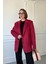 Blazer Süet Ceket- Bordo 4