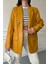 Blazer Deri Ceket- Hardal 2