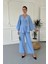 Modal Kimono Takım- Mavi 1