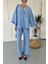 Modal Kimono Takım- Mavi 2