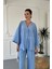 Modal Kimono Takım- Mavi 3