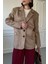 Süet Blazer Ceket- Camel 2