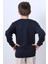 Erkek Çocuk Şardonlu Sweat Karakter Baskılı Ribanalı E34 4