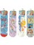Lisanslı Renkli 4 Çift Çocuk Çorap 1