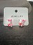 Hello Kitty Çocuk Kalp Temalı Küpe 1