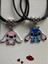 Stitch Ikili Kolye Hediyelik Best Friends Çift Kolye 2 Adet 2