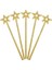 Altın Renk Yıldız Peri Asası Peri Değneği 34 cm 1 Adet 1