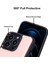 Apple iPhone 13 Pro Uyumlu Deri Arka Kapak Nu2 Pembe 3