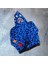 Unisex 2 Iplik Bape Kapüşonu Fermuarlı Hırka - Mavi 1
