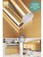 Kendinden Yapışkanlı Metalik Folyo Mutfak Banyo Tezgah Duvar Dolap Masa Kaplama 60 cm x 500 cm Gold 1