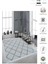 8363A Krem-Gri Saçaklı Bohem Modern Iskandinav Dokuma Halı Oturma Odası - Salon 2