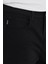 Theseason Erkek Siyah Slim Fit Esnek Gabardin Pantolon 4