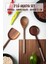 Robinanka Akasya 3 Lü Servis Kaşığı & Servis Kevgiri & Servis Spatulası & Salata Servis Seti 1