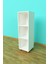 Modüler Kitaplık Ofis Dolabı Evrak ve Dosya Dolabı 3G-002-AD-BEYAZ / 35x35x116h 2