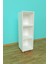 Modüler Kitaplık Ofis Dolabı Evrak ve Dosya Dolabı 3G-002-AD-BEYAZ / 35x35x116h 3