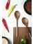 Robinanka Akasya 2 Li Servis Kaşığı & Sunum Kaşığı & Salata Servis Seti 3