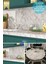 Kendinden Yapışkanlı Mermer Desen Folyo Mutfak Banyo Tezgah Duvar Kaplama 60 cm x 500 cm Beyaz 3