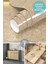 Kendinden Yapışkanlı Mermer Desen Folyo Mutfak Banyo Tezgah Duvar Kaplama 60 cm x 500 cm Sarı 1