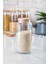 Robinanka 6 Lı Set Bambu Kapaklı Cam Kavanoz & Erzak Saklama Kabı 1.300 ml Büyük Boy ( Vakum Kapak ) 2