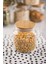 Robinanka 6 Lı Set Bambu Kapaklı Cam Kavanoz & Baharat Takımı & Baharatlık 500 ml ( Vakum Kapak ) 5