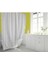 Duş Perdesi Mermer Desenli Çift Kanat 2 x 120 x 200 cm 16 Adet C Halka 2