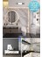 Kendinden Yapışkanlı Mermer Desen Folyo Mutfak Banyo Tezgah Duvar Kaplama 60 cm x 300 cm Beyaz2 2