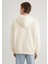 Kapüşonlu Fermuarlı Bej Sweatshirt 0S10306-70055 4