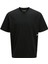 Jack Jones Jcounıon Small Prınt Tee Ss Crew Neck Erkek Siyah Tshirt 12273440-02 1