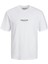 Jack Jones Jorvesterbro Tee Ss Crew Neck Noos Pls Erkek Beyaz Büyük Beden Tshirt 12248177-01 5