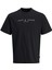Jack Jones Jprccjayson Ss Tee Erkek Siyah Tshirt 12275186-02 1