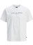 Jack Jones Jprccjayson Ss Tee Erkek Beyaz Tshirt 12275186-01 1