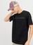 Jack Jones Jcofusıon Full Brandıng Tee Ss Crew Noos Erkek Siyah Tshirt 12273120-02 2