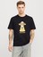 Jack Jones Joranatomy Skull Tee Ss Crew Neck Ln Erkek Siyah Tshirt 12272966-02 1