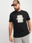 Jack Jones Jcotarmac Camo Front Tee Ss Crew N Pls Erkek Siyah Büyük Beden Tshirt 12278563-02 5