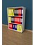 Modüler Ofis Dolabı Evrak Dolabı Kitaplık 3G-006-AD-BEYAZ/90x35x130h 1