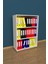 Modüler Ofis Dolabı Evrak Dolabı Kitaplık 3G-006-AD-BEYAZ/90x35x130h 2