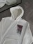 Uzun Kol Kapüşonlu Ön ve Arka Baskılı Sweatshirt - Beyaz 1