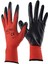 Demir Safety Nitril Eldiven Kırmızı Siyah No:10 1