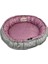 Sunflower Çift Taraflı Peluş Kedi ve Köpek Yatağı Gri/pembe 85 cm 1
