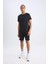 Slim Fit Dar Kesim Sporcu Standart Paça ŞORT V3030AZ25SP 3