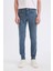 Carlo Skinny Fit Ekstra Dar Kalıp Normal Bel Ekstra Dar Paça Jean Pantolon A6943AX25SP 1