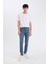 Carlo Skinny Fit Ekstra Dar Kalıp Normal Bel Ekstra Dar Paça Jean Pantolon A6943AX25SP 3