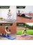 Üç Katlı Katlanabilir Kalın Spor Egzersiz Matı Temel Egzersiz Minderi Pilates Minderi 4cm Kalınlık 4
