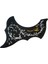 41IN Akustik Pickguard Çiçek Kuş Çizilmez Parçalar Sağ El (Yurt Dışından) 1