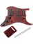 Ssh Elektro Kırmızı Için Önceden Yüklenmiş Pickup Pickguard (Yurt Dışından) 1