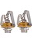 Elektro Değiş Için 2 Krom 1/4 Inç Stereo Çıkış Girişi (Yurt Dışından) 2