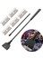 No.1 Tarzı Paslanmaz Çelik Akvaryum Balık Tankı Yosunu Kazıyıcı Bıçak Su Canlı Bitki Ot Temizleme Fırça Çoklu Araç Temizleyici Set Kit (Yurt Dışından) 2