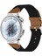 Huawei Watch Gt 5 41MM Için Naylon Deri Hibrit Dokuma Kayış (Yurt Dışından) 1