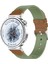 Huawei Watch Gt 5 41MM Için Naylon Deri Hibrit Dokuma Kayış (Yurt Dışından) 1